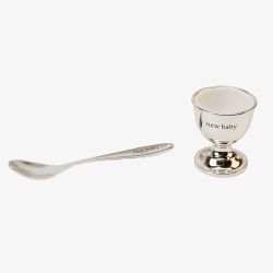 New Baby Egg Cup And Spoon Set CG860