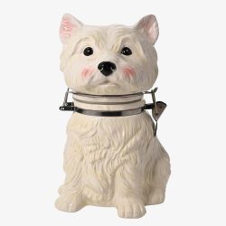 Best Of Breed West Highland Terrier Biscuit Barrel BB685