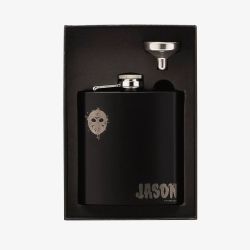Warner Bros Friday 13th 6oz Hip Flask Gift Set WB567