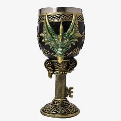 Mystic Legends Dragon Head Goblet Gift 69559