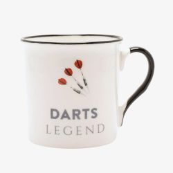White Darts Legend Mug HM2803