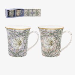 William Morris Set Of Two Pimpernel Mugs LP90360A