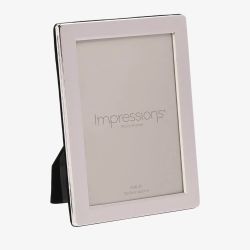 Impressions Silver Curved Edge Photo Frame 4X6 3622S