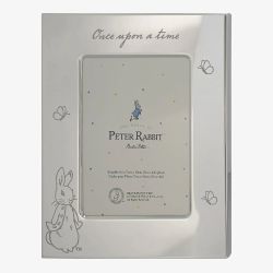 Peter Rabbit Silver Plated 3x4 Inch Photo Frame A32349