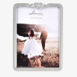 Silver Infinity Knot 5X7 Photo Frame WG14757