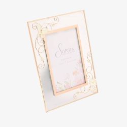 Sophia Classic Champagne Meadow 4x6 Photo Frame SP3494F46