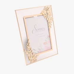Sophia Classic Gold Butterfly 5x7 Photo Frame SP3506F57