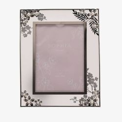Sophia Classic Silver Daisy 5x7 Photo Frame SP3505F57