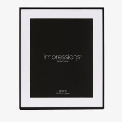 Black Steel 8x10 Photo Frame FS111380