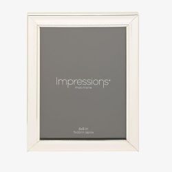 Silver Plated Single Beaded 6x8 Photo Frame FS128168