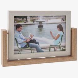 Two Tone Pine Spin 7X5' Photo Frame 332264