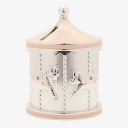 Bambino Pink Carousel Money Box Accessory CG1920P