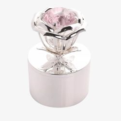Sophia Pink Rose Jewel Jewellery Box SP3577