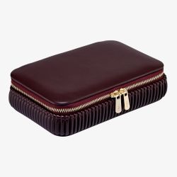 WOLF Bella Red Jewellery Zip Case 781326