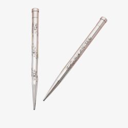 Yard O Led Mayflower Sterling Silver Rose Pattern Pencil 946505
