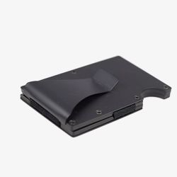 Mad Man Black Stainless Tactical Wallet HM2368