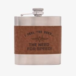 Top Gun Metal Hip Flask 6Oz Accessory PM103