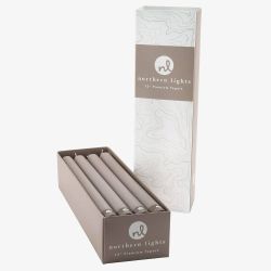 Northern Lights 12 Pack Stone Taper Candles NL141