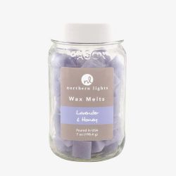 Northern Lights Lavender & Honey Wax Melts Jar NL129