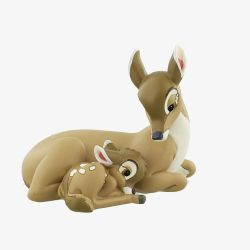 Disney Bambi And Mother Figurine DI182