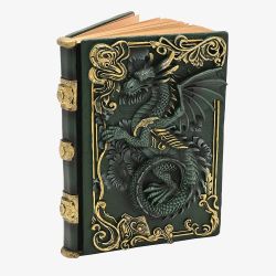 Mystic Legends Green Dragon 3D Notebook 69717