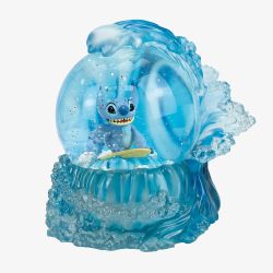 Disney Showcase Stitch Surfing Waterball Ornament 6016305