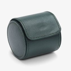 WOLF British Racing Green Single Watch Roll 529081