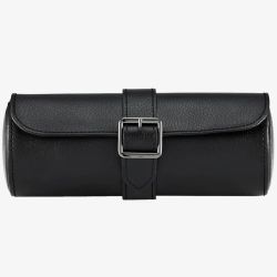 WOLF British Racing Black Triple Watch Roll 792902