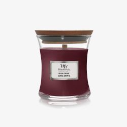 WoodWick Black Cherry Mini Hourglass Candle 98100E