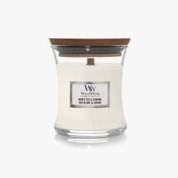 WoodWick White Tea Jasmine Mini Hourglass Candle 98062E