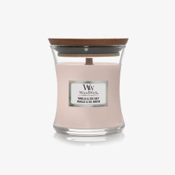 WoodWick Vanilla & Sea Salt Mini Hourglass Candle 98191E