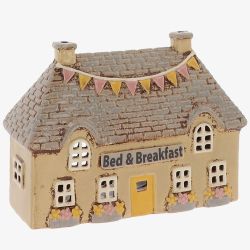 Village Pottery Bed & Breakfast Tealight Candle Holder 360113