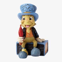 Disney Traditions Jiminy Cricket On Match Box Mini Figurine 4054286