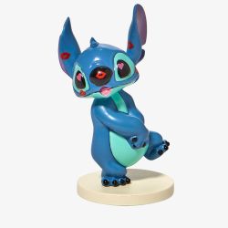 Grand Jester Studios Stitch Covered In Kisses Figurine 6010352
