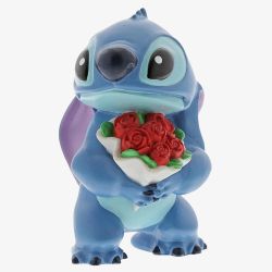 Disney Showcase Stitch With Flowers Figurine 6002186