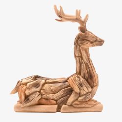  Sitting Deer Figurine NC1269