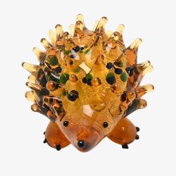 Miniature Glass Hedgehog Figurine 69572