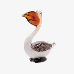 Glass Pelican Figurine 63247