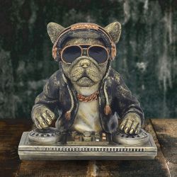 Animals With Attitude Frenchie Dj Ornament LP60505A