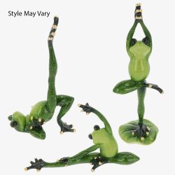 Tropical Yoga Frog Figurine 355312