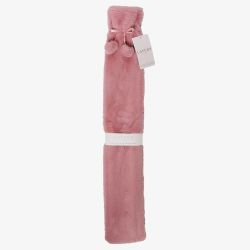 Sophia Faux Fur Pink 1.7L Long Hot Water Bottle SP3663