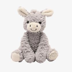 Bronte The Donkey Grey Soft Toy SOF189