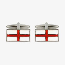 St. George Cross Flag Cufflinks 90-4421