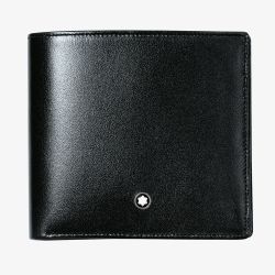 Montblanc Meisterstuck Black Leather 8cc Wallet 198310 