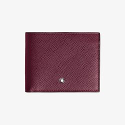 Montblanc Sartorial Burgundy Red Wallet MB199367