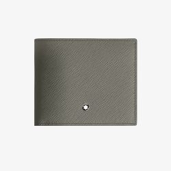 Montblanc Sartorial Grey Leather Wallet 199370