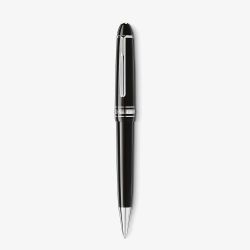 Montblanc Meisterstuck Platinum Coated Midsize Ballpoint Pen 132491
