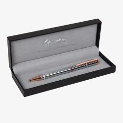 Stratton Silver & Rose Ballpoint Pen ST1193