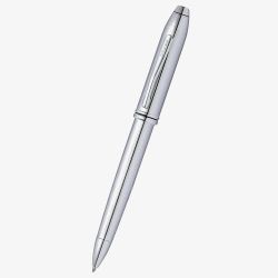 Cross Townsend Lustrous Chrome Ballpoint Pen AT532TW