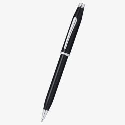 Cross Century II Black Lacquer Ballpoint Pen AT0082WG-157